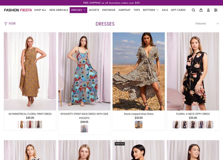 Fashion Fiesta — Dresses
