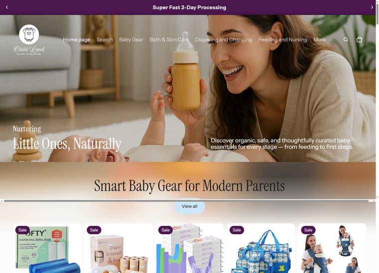 Childland — Baby Store