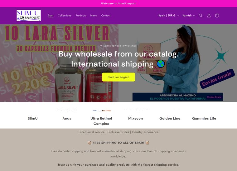 Slimu — Wholesale Store