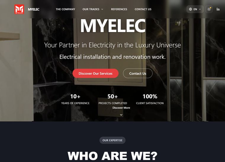 MyElec — Electrician Site