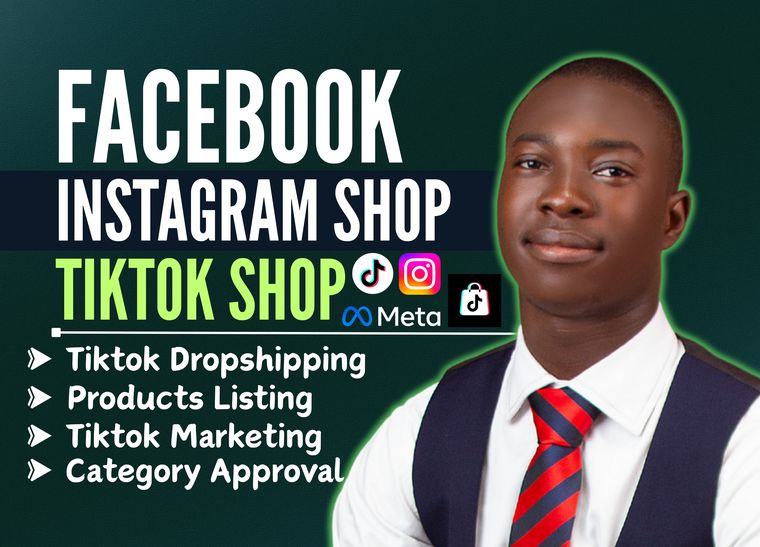 TikTok / IG / FB Shop Setup