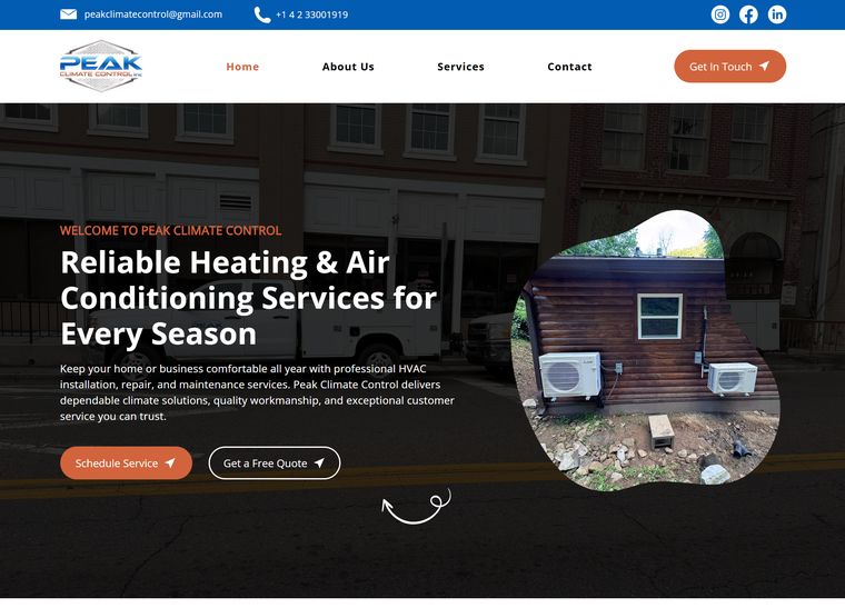 Peak Climate Control — HVAC