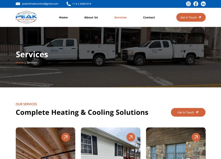 Peak Climate — Services