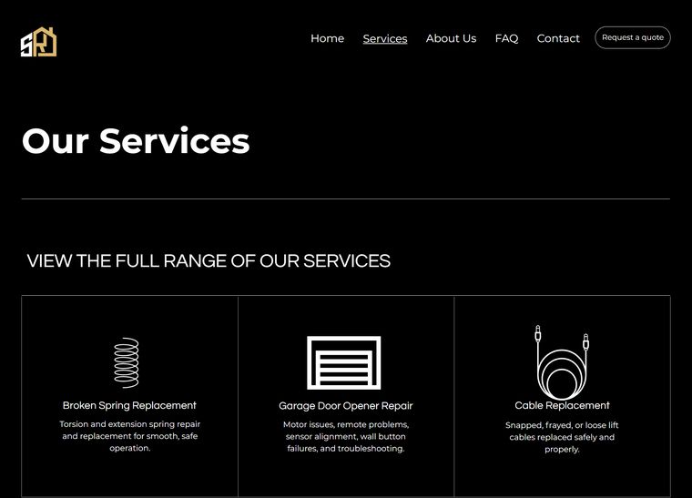 Siege — Services