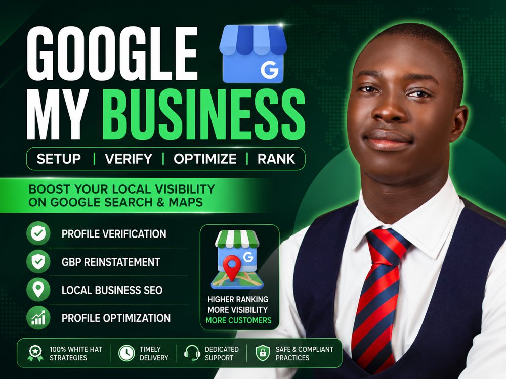 Google Business Profile setup, verification and optimization